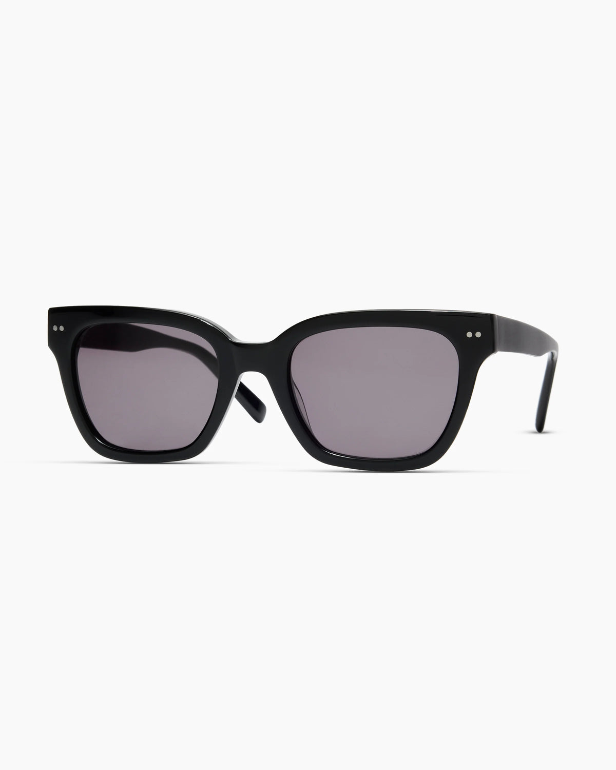 Malibu Polarized Acetate Sunglasses - One Size / Black with Grey lens