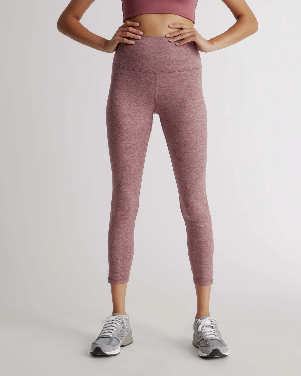 Ultra-Soft High-Rise Legging - XS / Heather Oatmeal