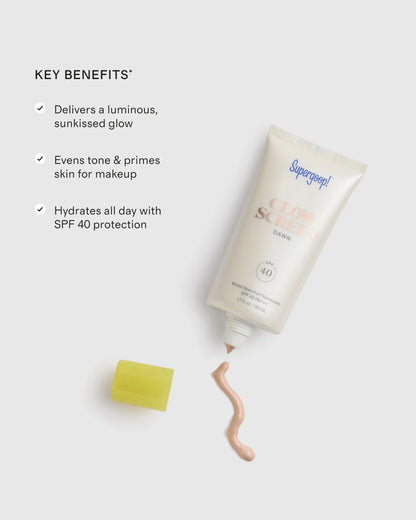 Glowscreen SPF 40 1.7 oz by Supergoop! - One Size / Sunset
