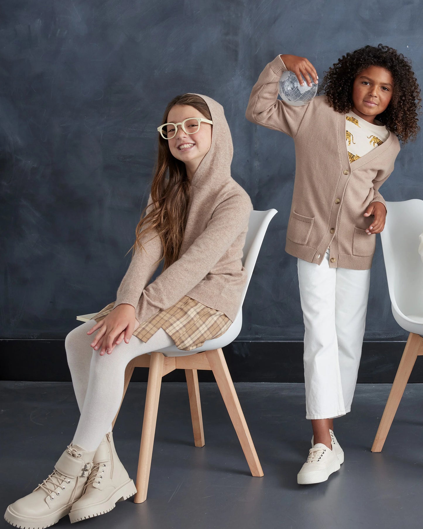 Washable Cashmere Hoodie - 6 / Oatmeal