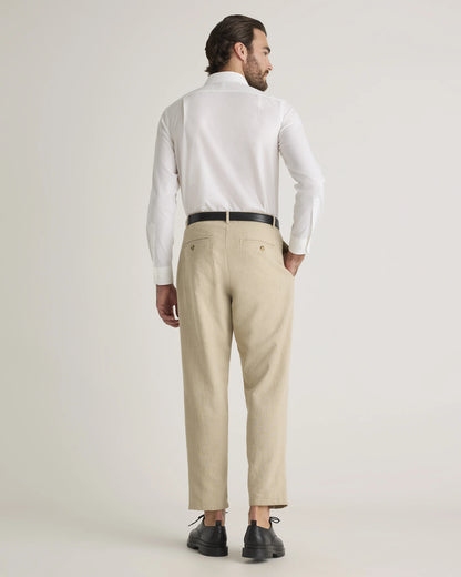 Organic Cotton Cashmere Dress Shirt - XS / Pale Blue