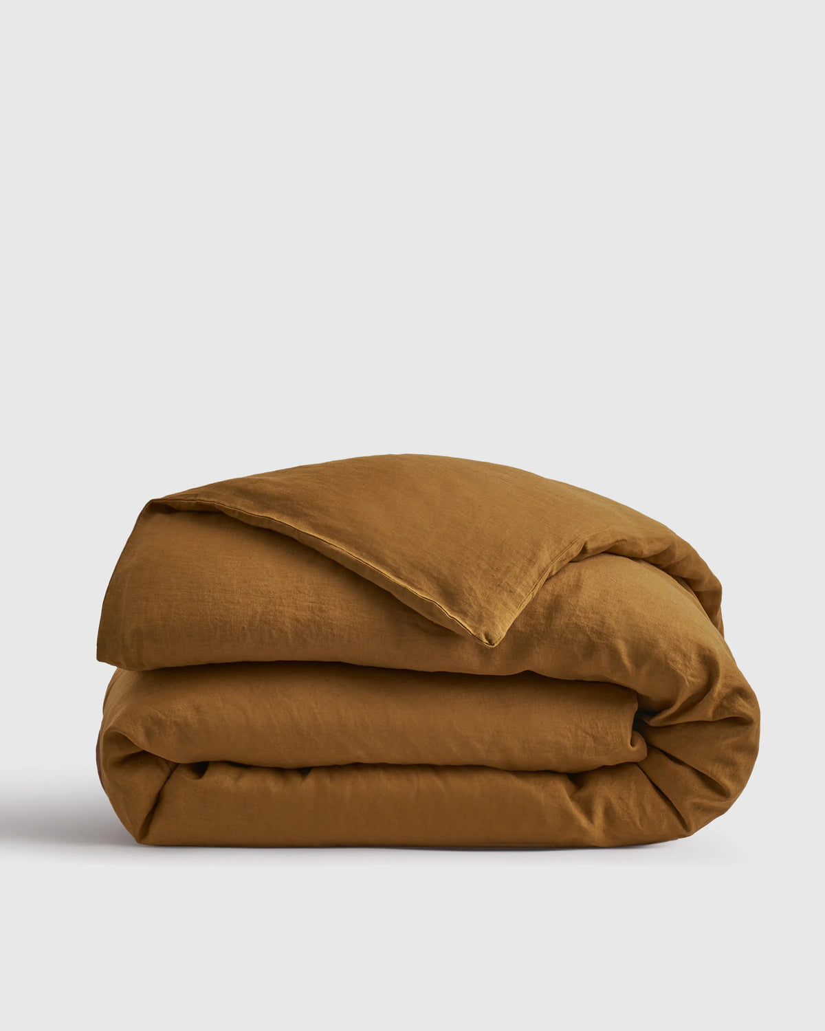 European Linen Duvet Cover - Twin / Peach