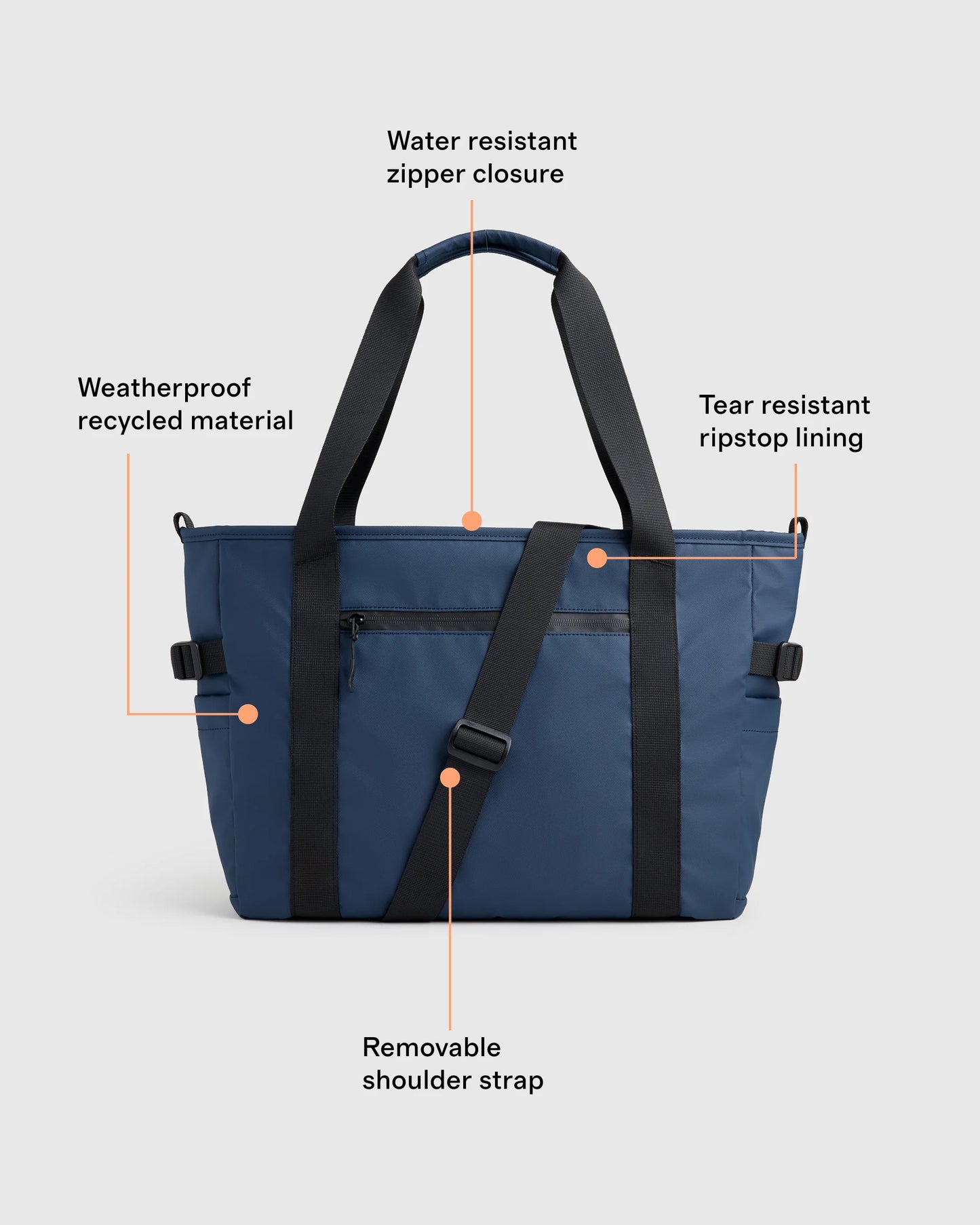 Weather Proof Utility Tote - One Size / Olive