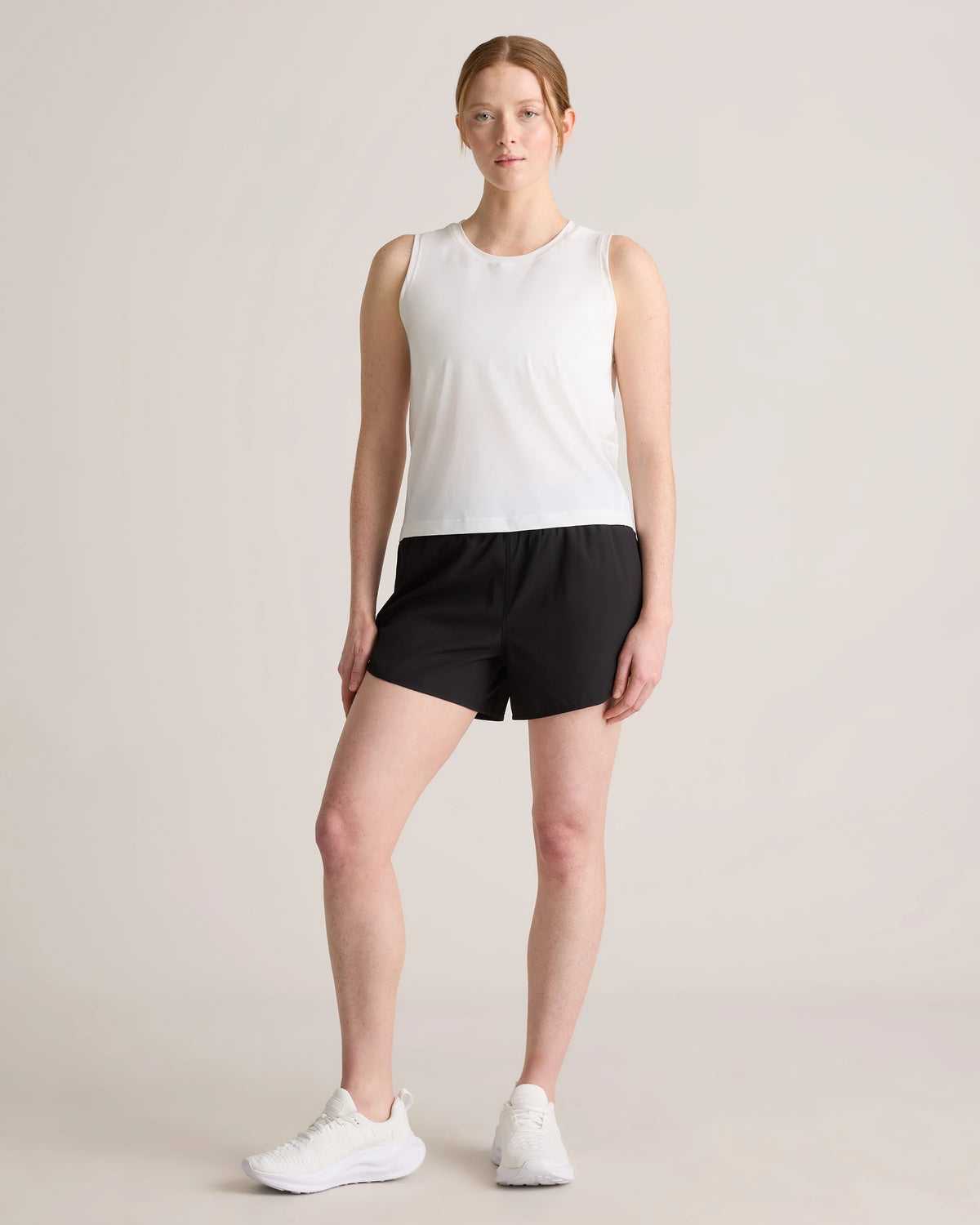 Essential Run Cropped Muscle Tank - XS / Deep Navy