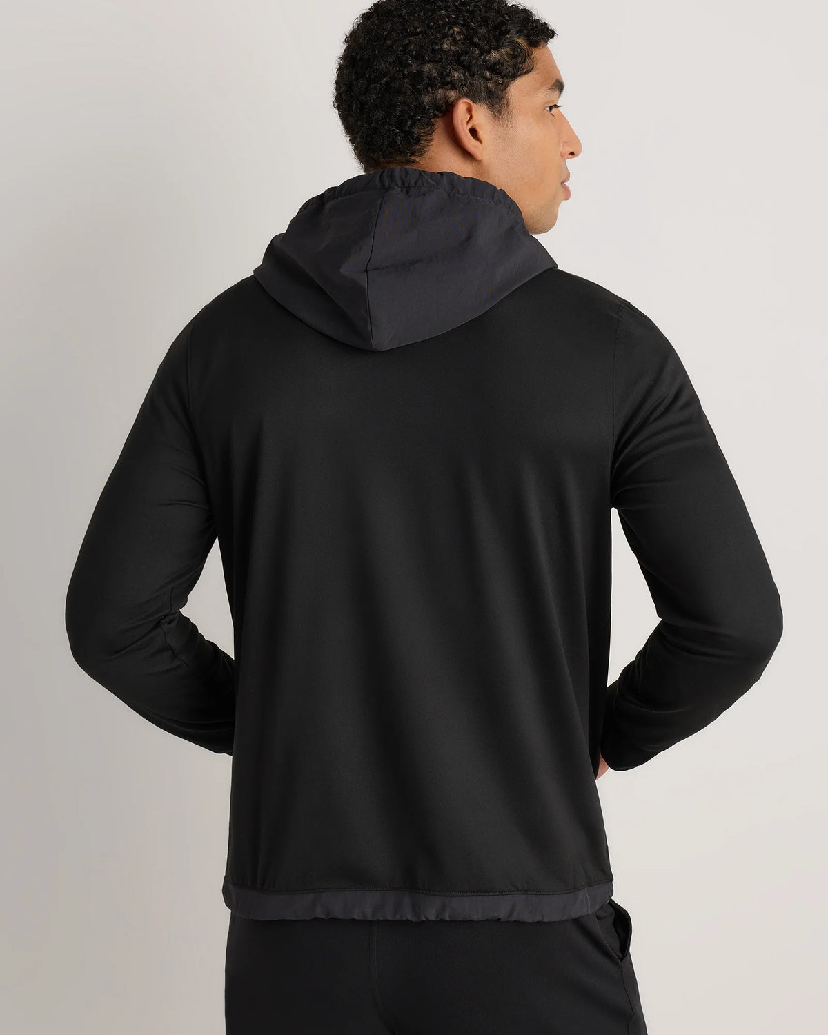 Flowknit Performance Hybrid Pullover Hoodie - S / Heather Green