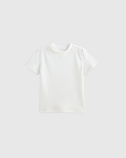 Short Sleeve Rash Guard Top - 2T / Coral Orange
