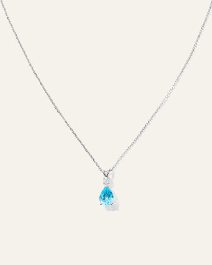 14K Gold Diamond & Semi-Precious Gemstone Drop Necklace - One Size / Yellow Gold
