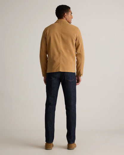 Organic Comfort Stretch Chore Jacket - XS / Vanilla