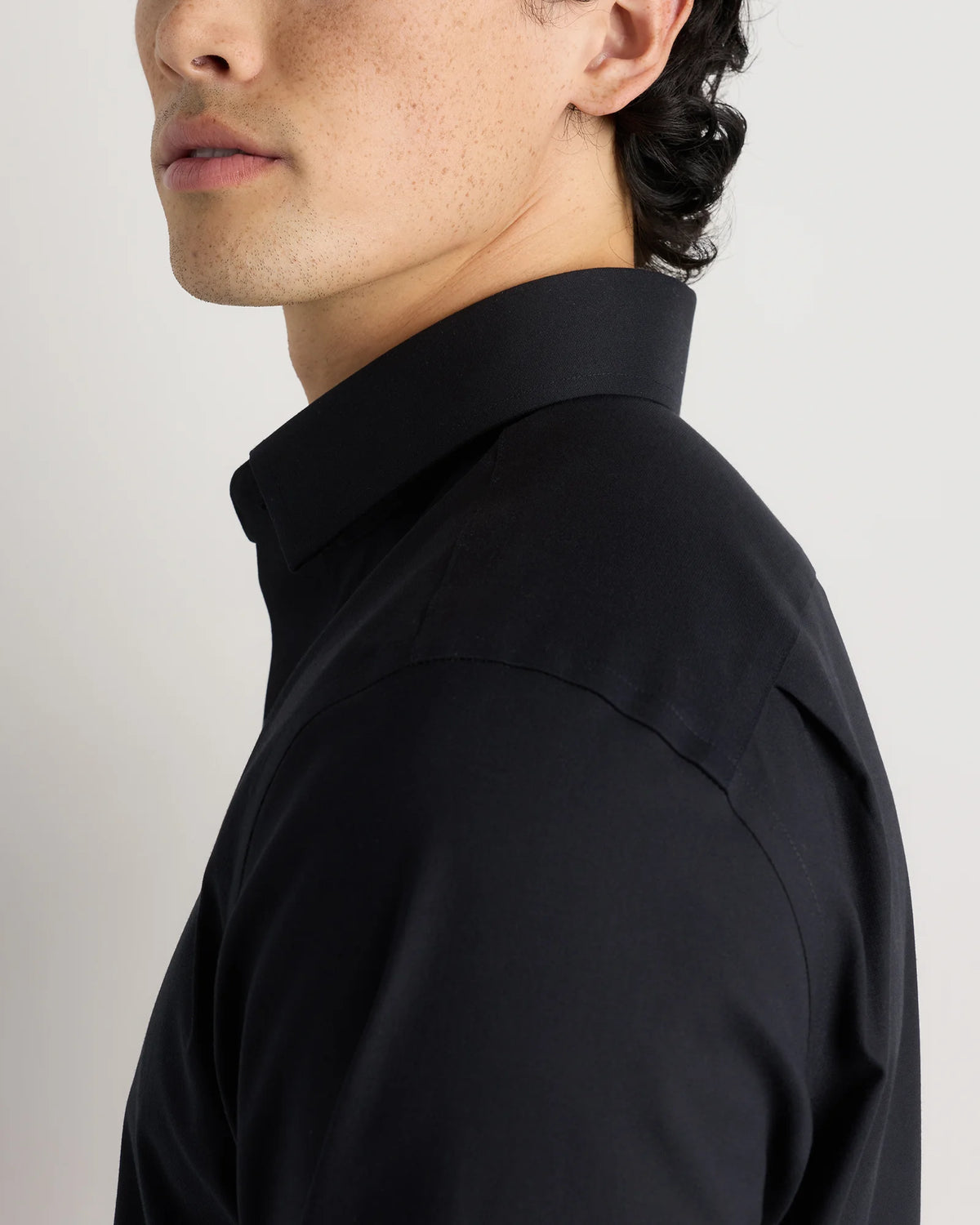 Organic Cotton Oxford Non-Iron Dress Shirt - S / Pale Blue