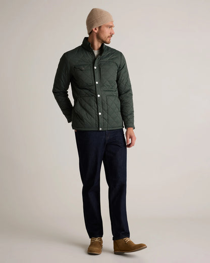 Featherless Quilted Utility Jacket - S / Verdant Pine