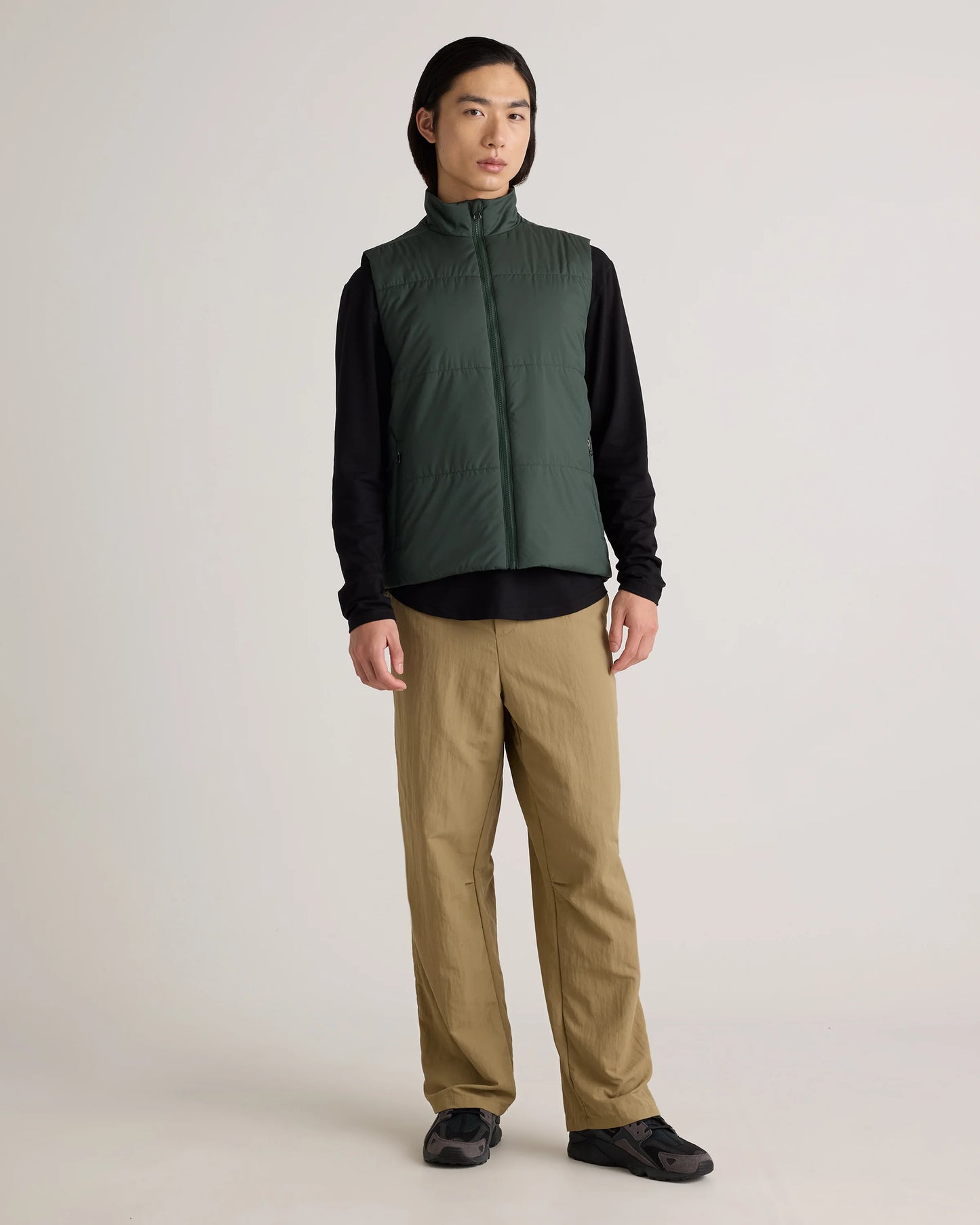Hybrid Insulated Lightweight Vest - S / Verdant Pine