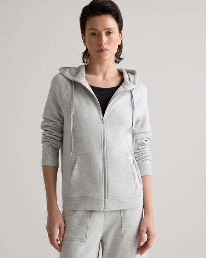 SuperSoft Fleece Full-Zip Hoodie - XS / Smoked Thyme Green