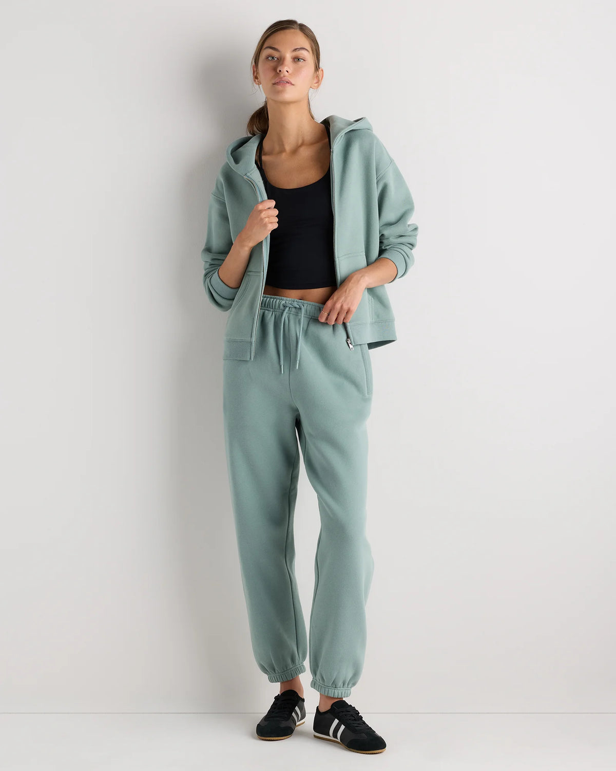 Everyday Fleece Joggers - XS / Coastal Sage