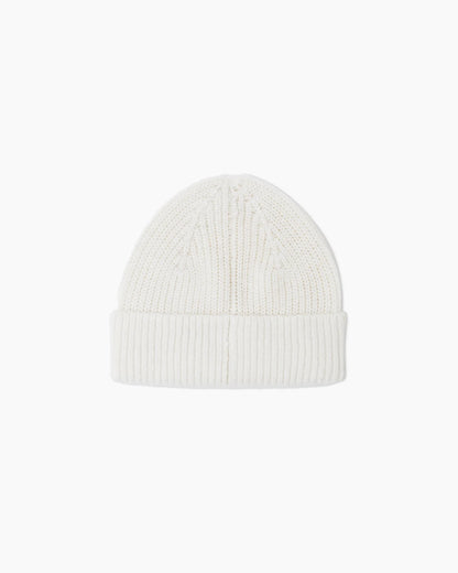 Mongolian Cashmere Ribbed Beanie - XS/S / Heather Charcoal