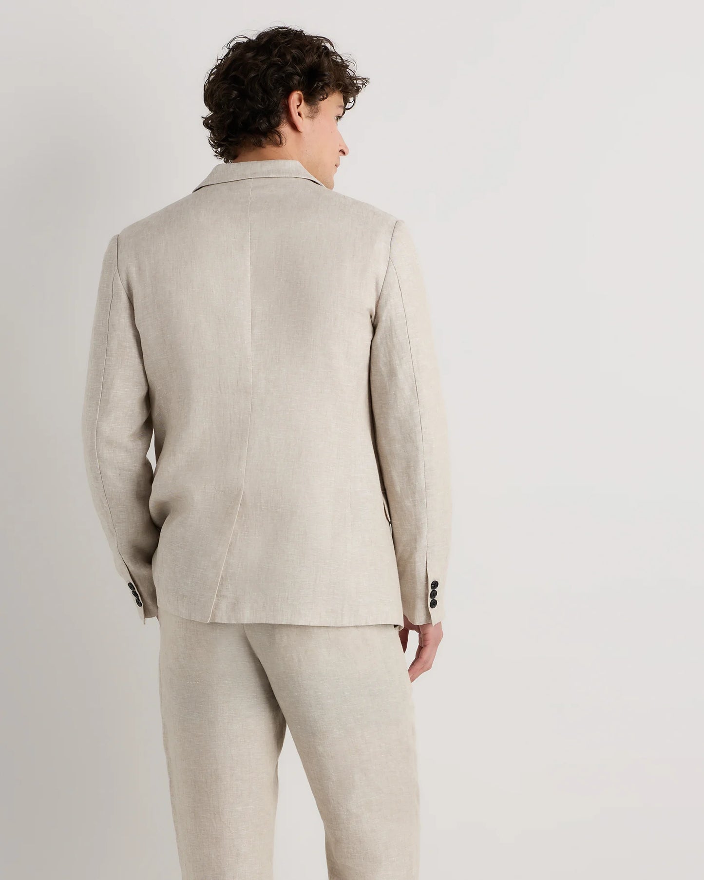 100% European Linen Blazer - XS / French Blue