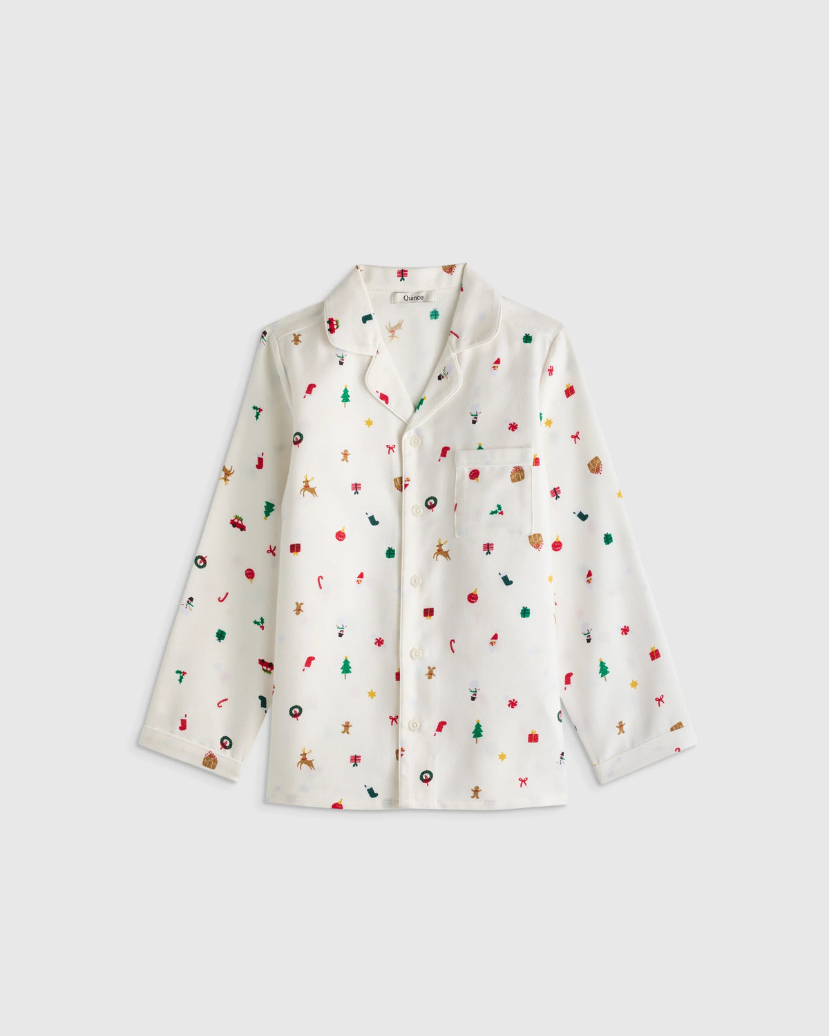 Holiday Flannel Pajama Set - 6 / Multi Holiday