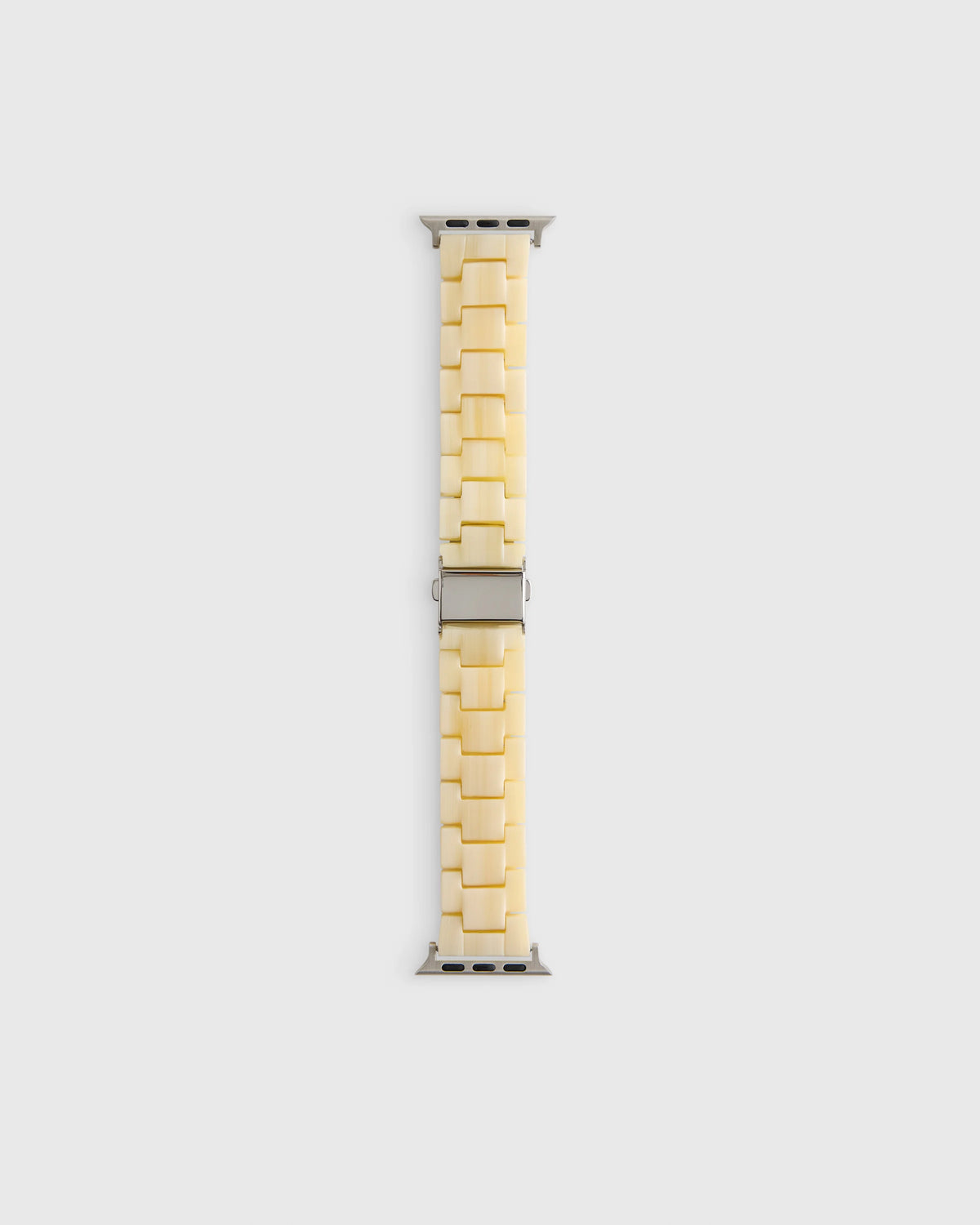 Acetate Smartwatch Band - 38mm - 42mm / Grey Tortoise