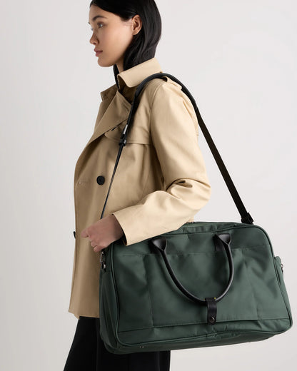 Voyage Nylon Split Travel Bag - One Size / Dark Green