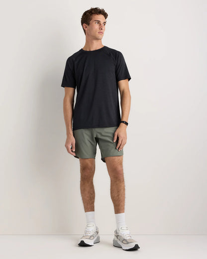 Mesh Performance Training Tee - S / Heather Grey