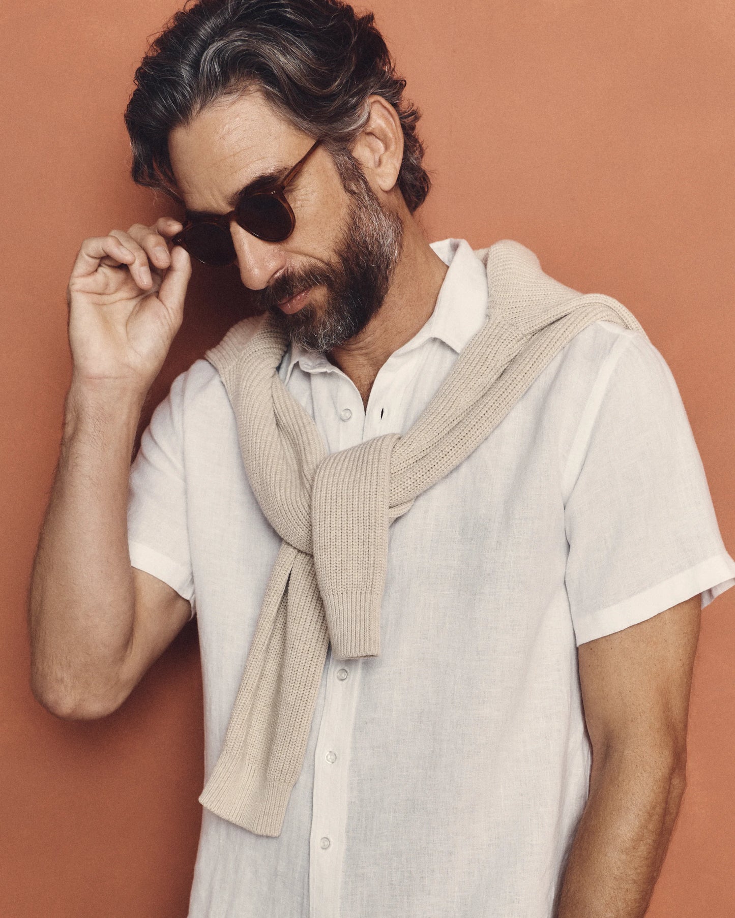 Noah Polarized Acetate Sunglasses - Standard / Tortoise with Brown lens
