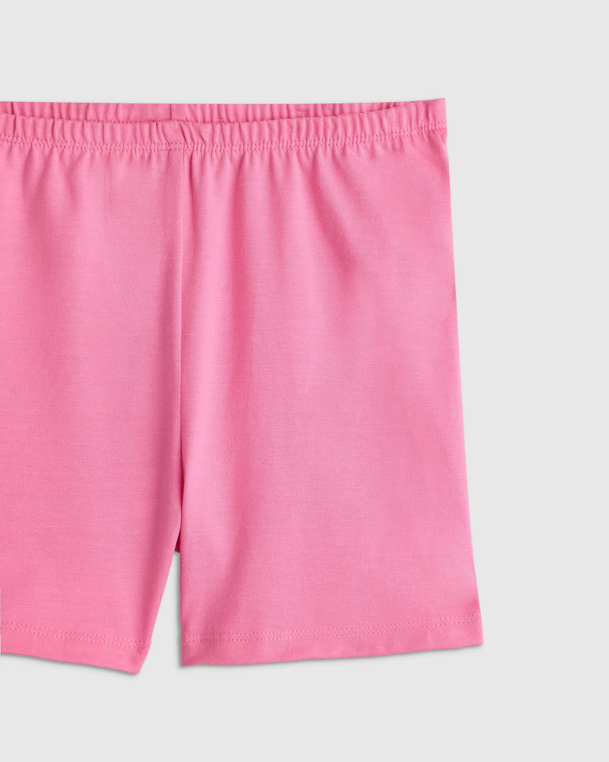 Organic Cotton Cartwheel Shorts - 2T / Bright Blush