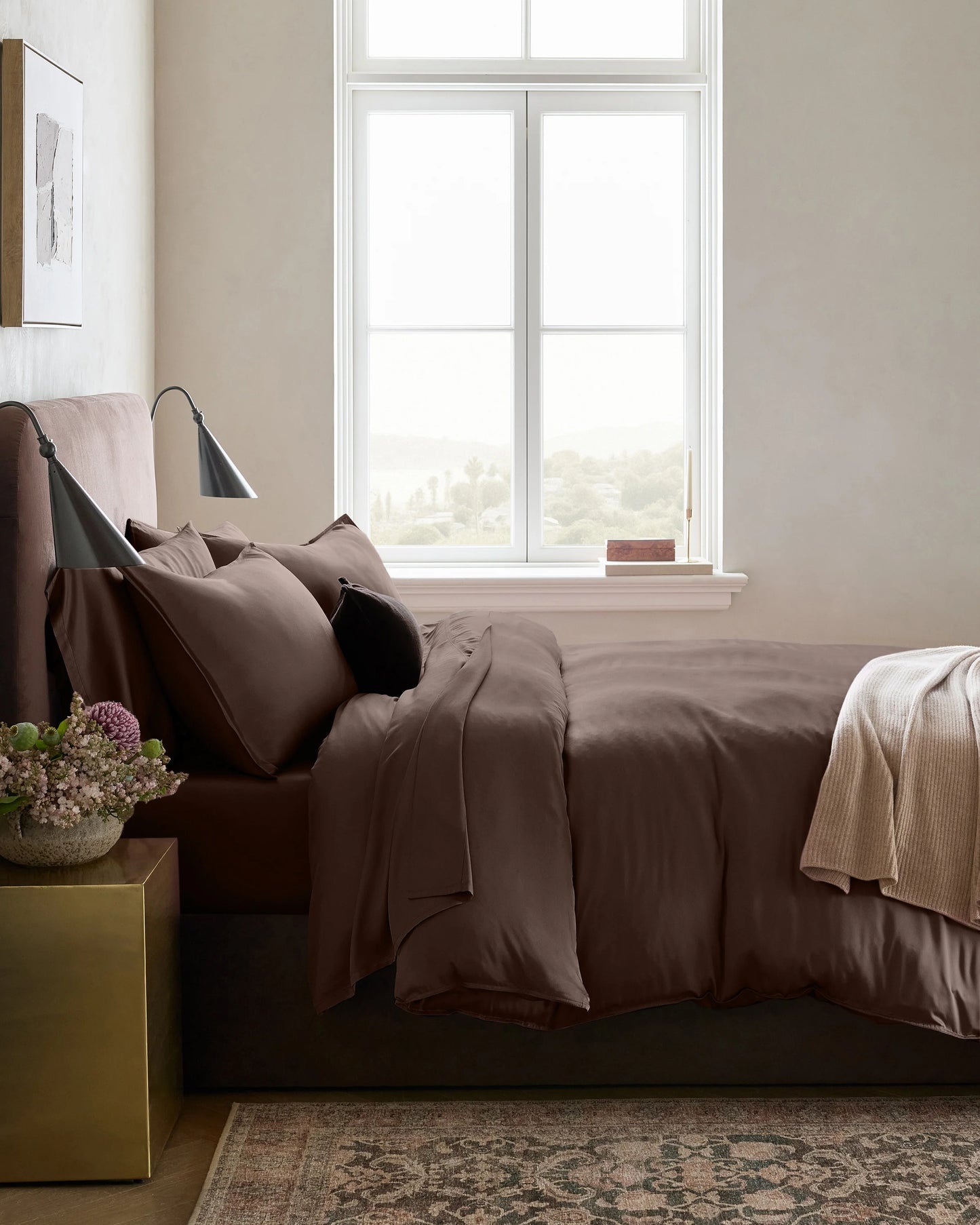 Bamboo Duvet Cover Set - Twin / Sand