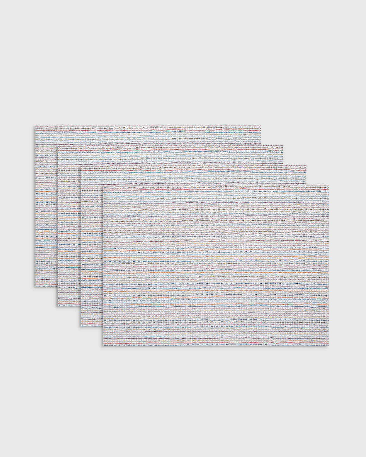 Lattice Easy-Care Rectangular Placemat, Set of 4 by Chilewich - One Size / Sorbet