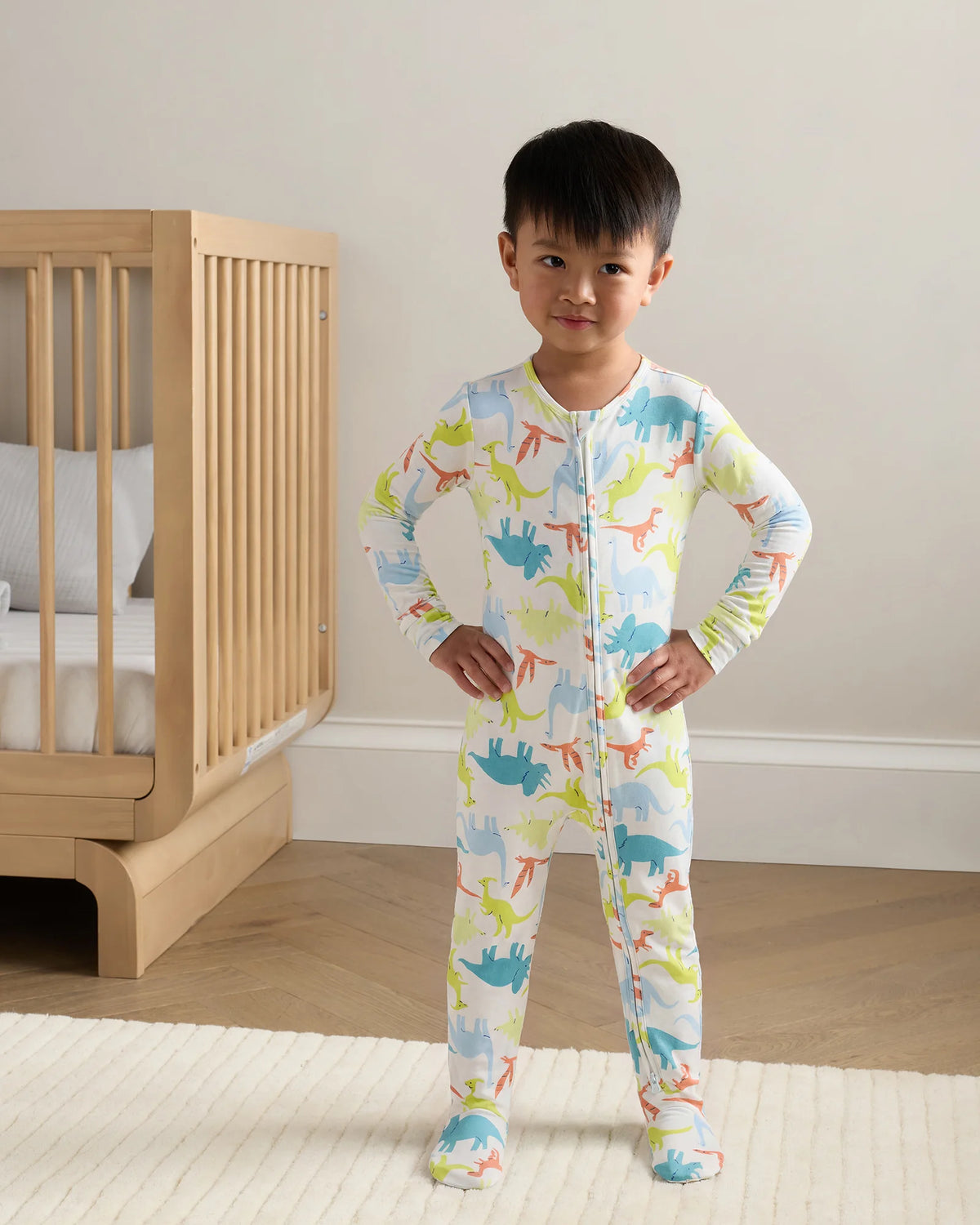 Bamboo Footie Pajama - 2T / Ice Cream Bears
