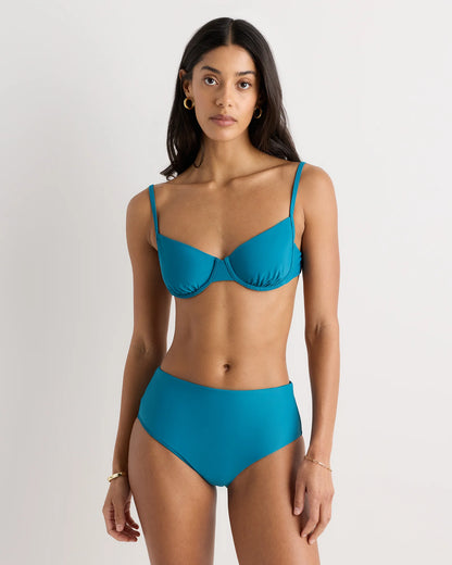 Italian High-Rise Bikini Bottom - XS / Black