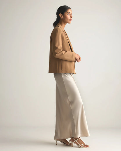 Ultra-Stretch Ponte Open Blazer - XS / Black