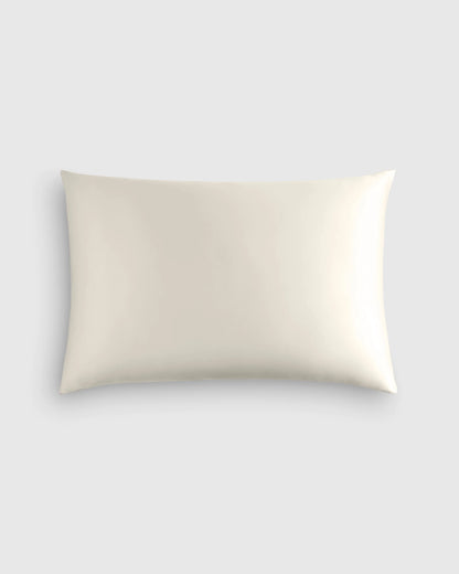 100% Mulberry Silk Pillowcase - Standard / White