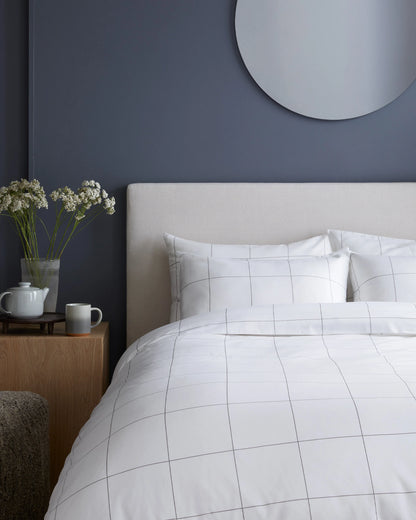 Luxury Organic Sateen Duvet Cover Set - Twin / Ivory