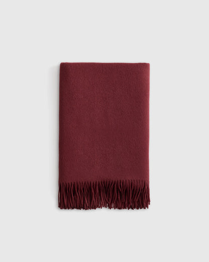 Mongolian Cashmere Throw - 50x60 / Heather Grey