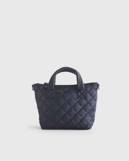 Transit Quilted Small Crossbody Tote - One Size / Taupe Brown