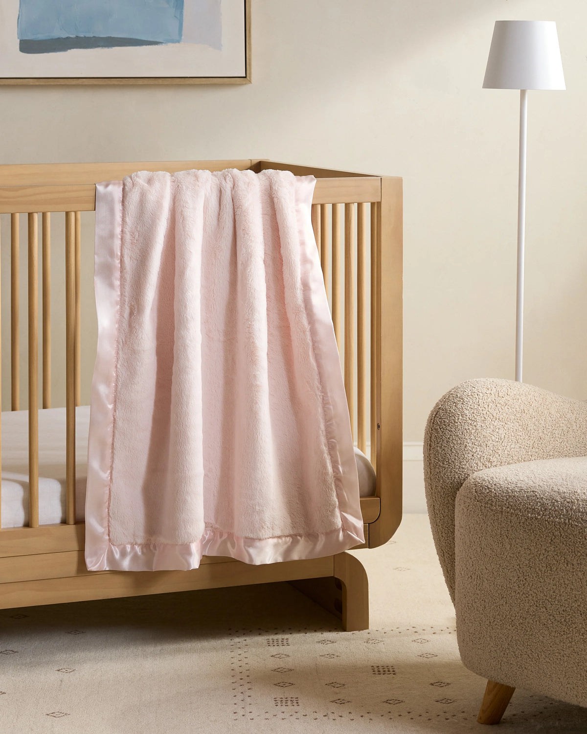 Silky Plush Baby Blanket - Baby / Orchid