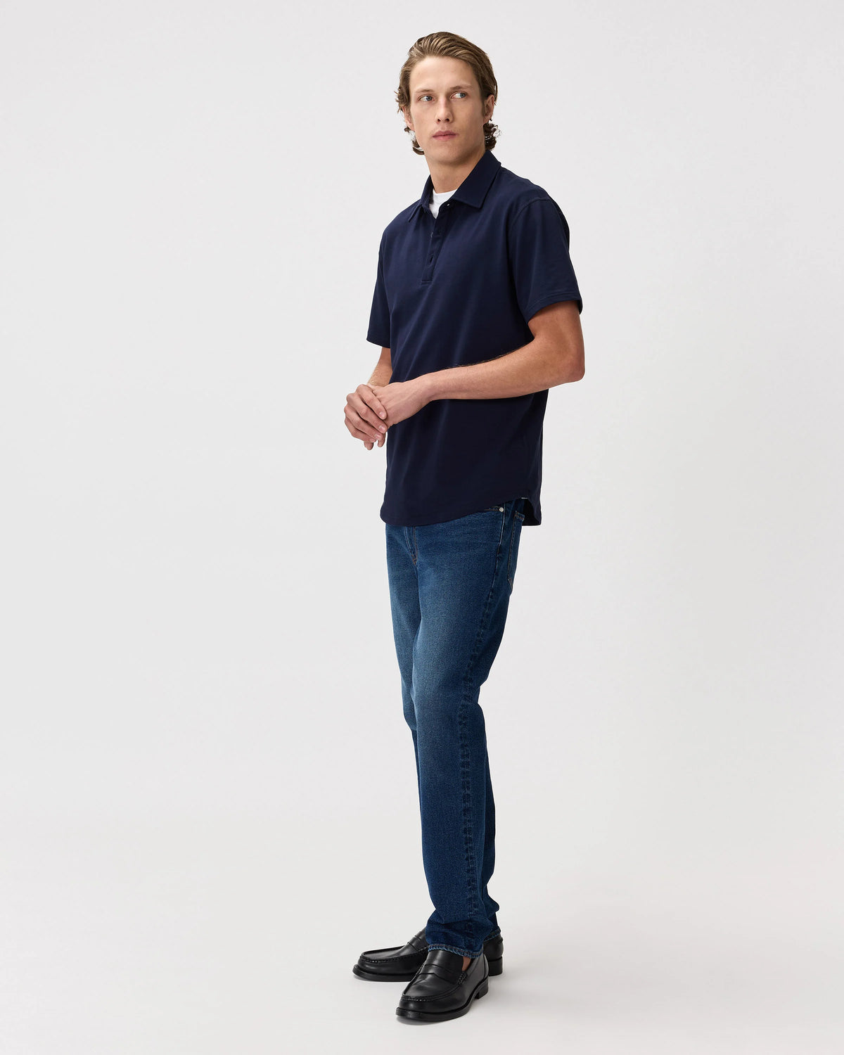 Flex Curve Polo - S / Black
