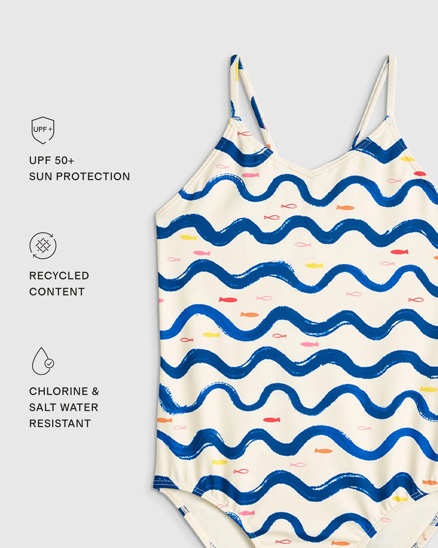 One-Piece Swimsuit - 6 / Waves