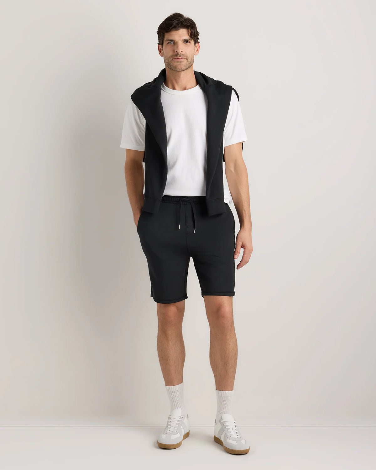 Supersoft Fleece 7.5" Sweatshorts - S / Heather Oatmeal
