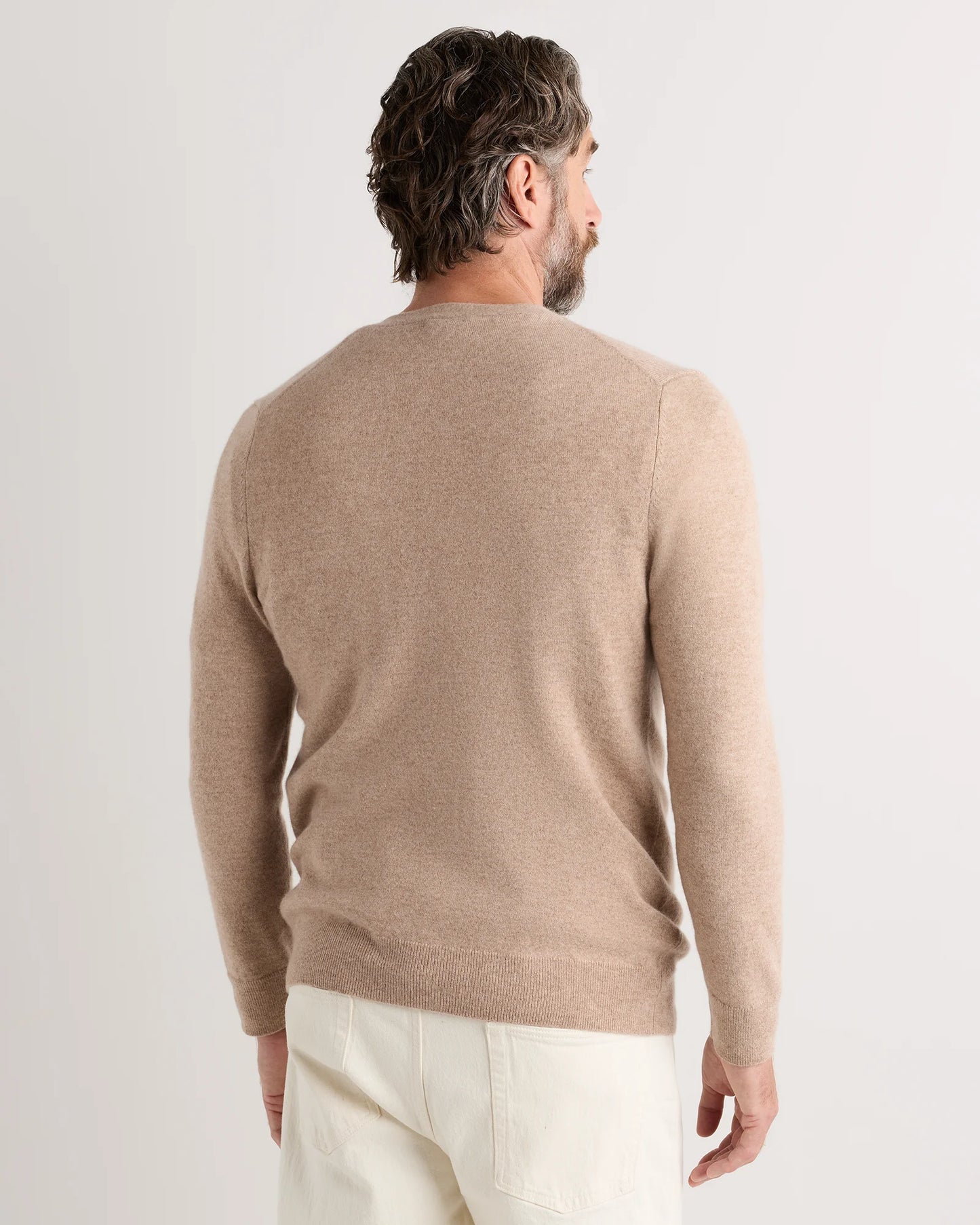 Mongolian Cashmere Cardigan Sweater - S / True Navy