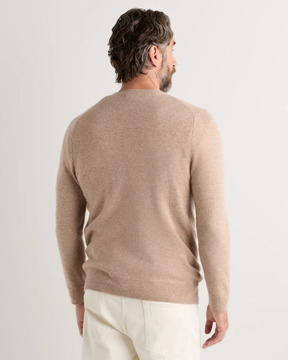 Mongolian Cashmere Cardigan Sweater - S / True Navy