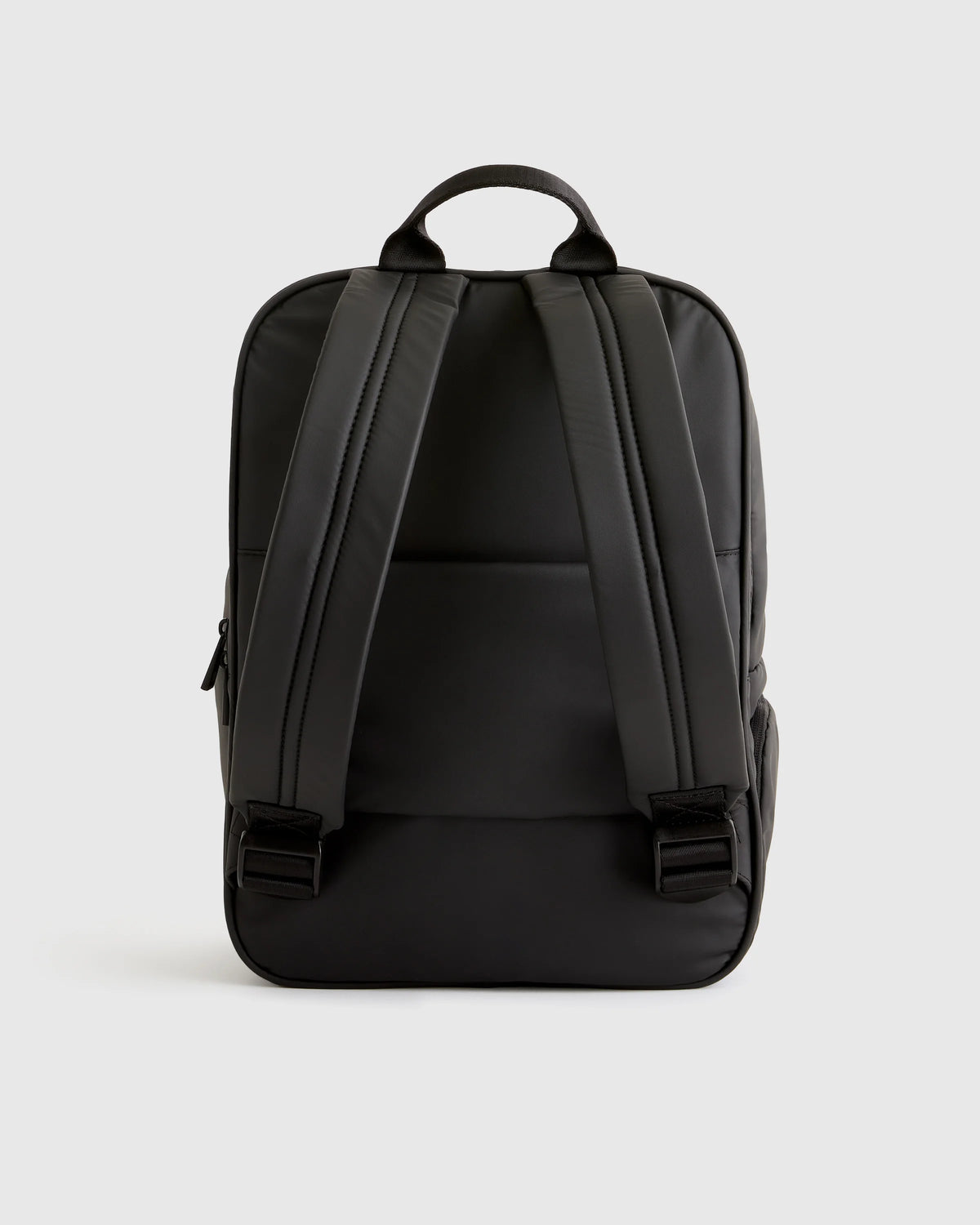 Water Repellent Puff Commuter Backpack - One Size / Black