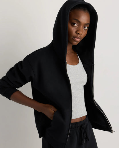 Everyday Fleece Full-Zip Hoodie - XS / Coastal Sage