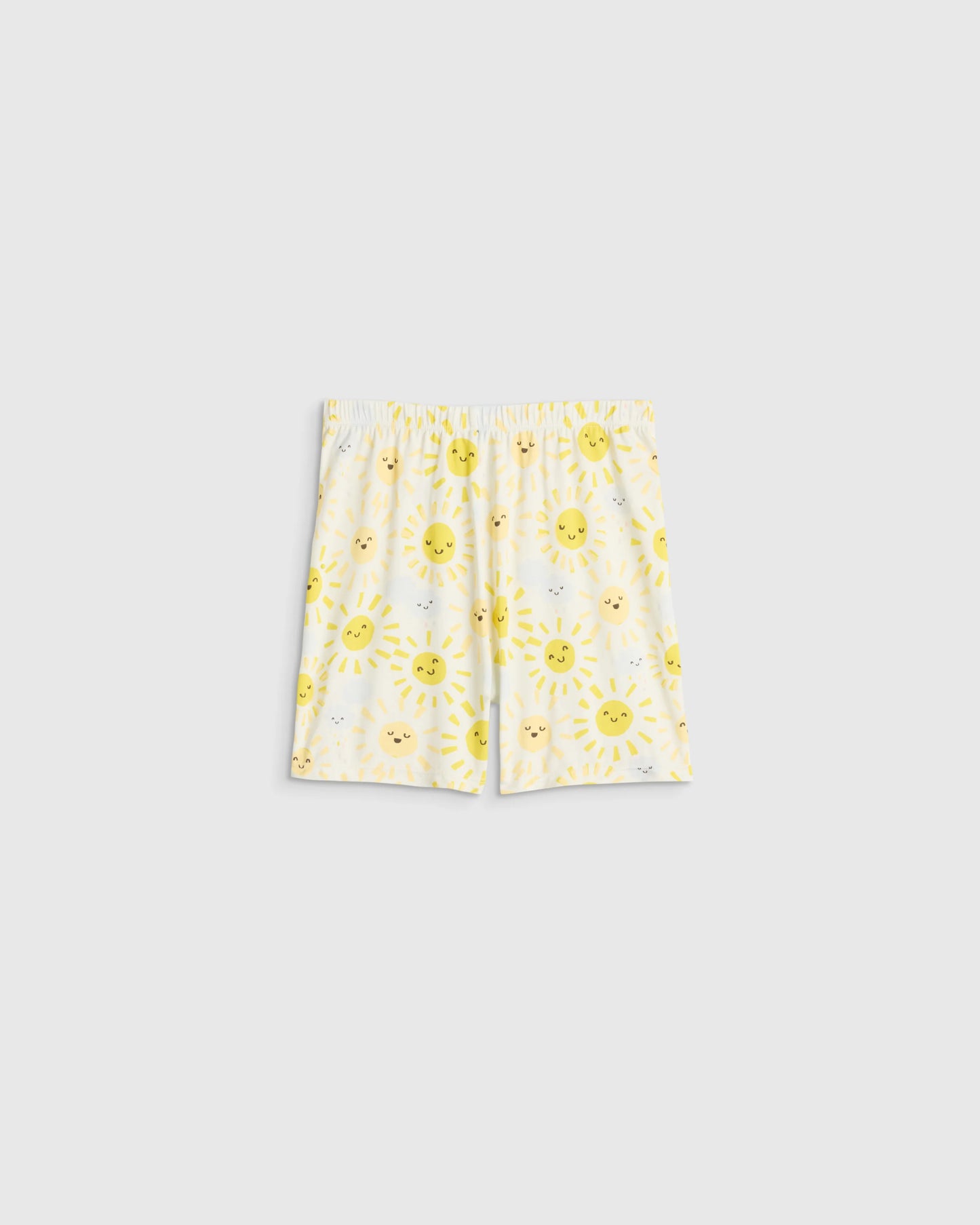 Bamboo Short Sleeve and Shorts Pajama Set - 6 / Lavender Hearts