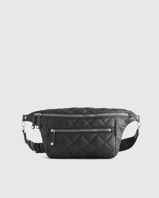 Transit Quilted Sling Bag - One Size / Black