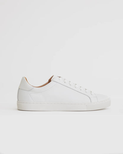 100% Leather Everyday Sneaker - 5 / Black