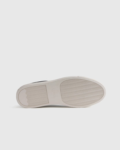Italian Suede Tailored Sneaker - 7 / Fog