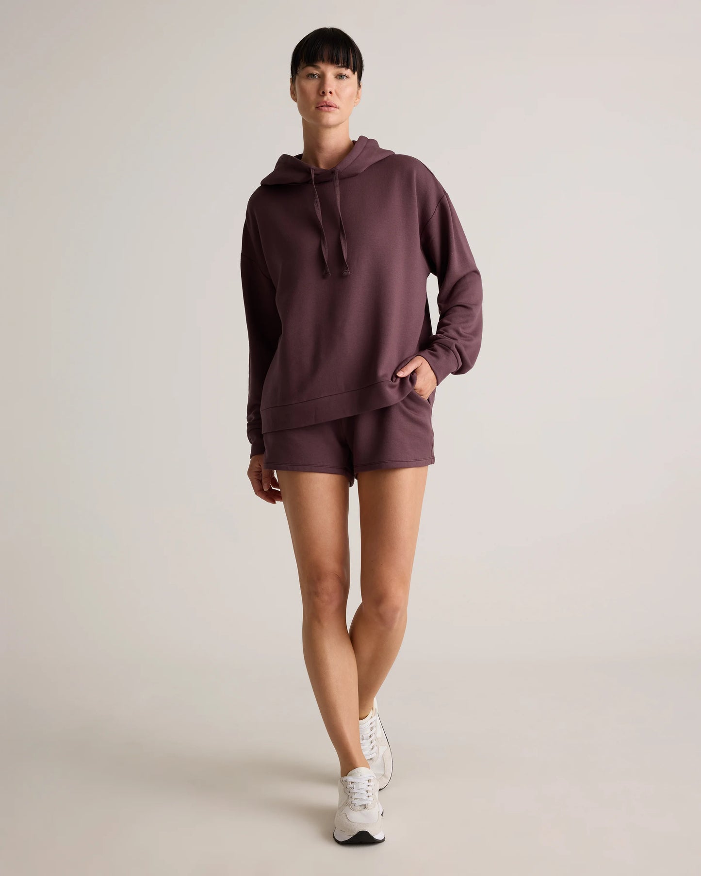 SuperSoft Fleece Pullover Hoodie - XS / Smoked Thyme Green
