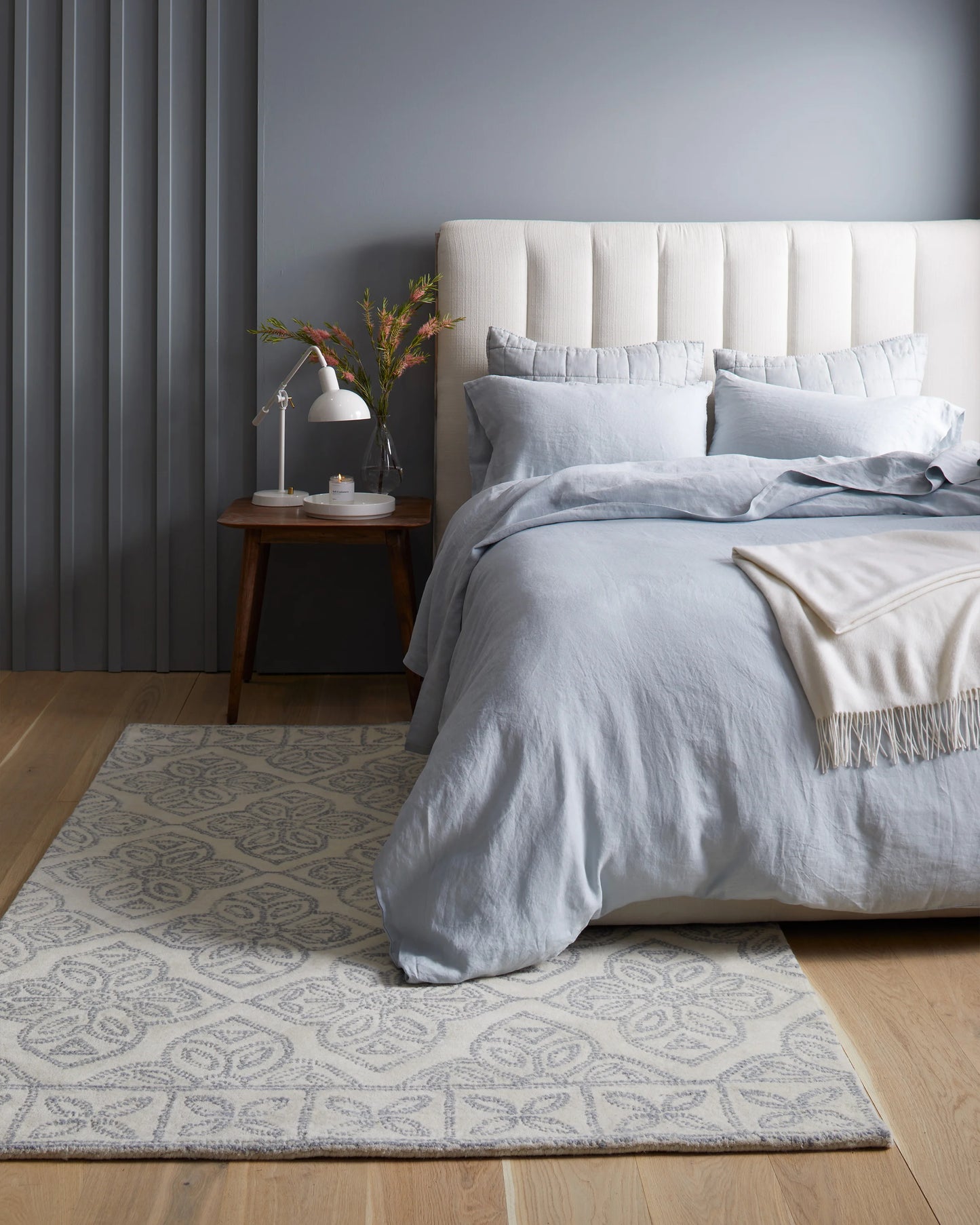 European Linen Duvet Cover - Twin / Peach