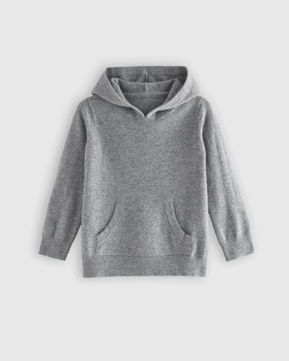 Washable Cashmere Hoodie - 6 / Oatmeal
