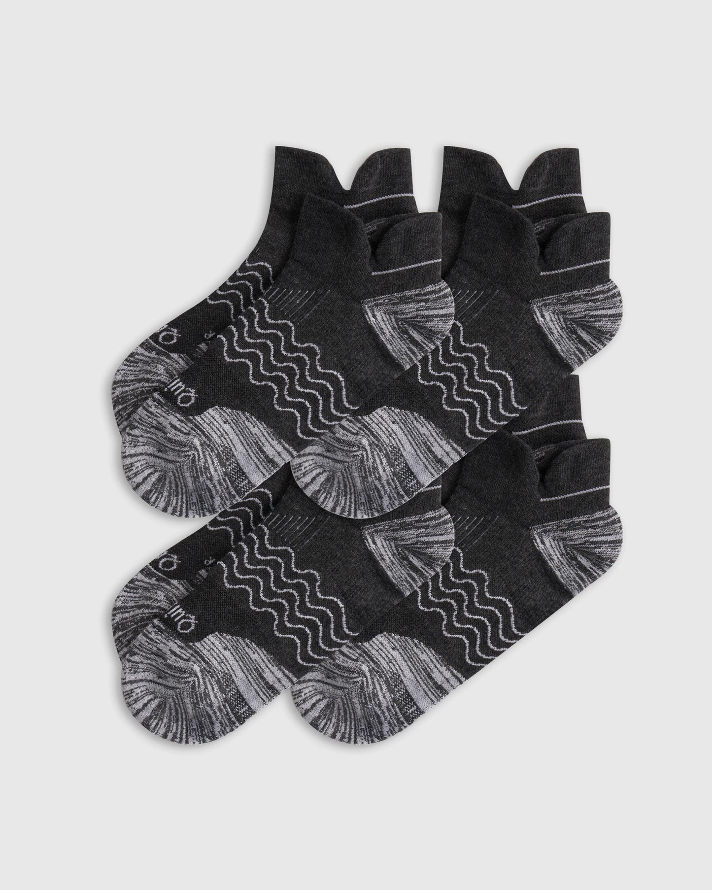Performance Running Ankle Socks (4-Pack) - S / White